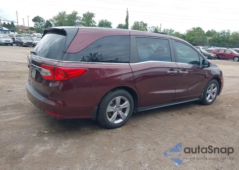 2019 Honda Odyssey Ex-L z USA, uszkodzony, nr VIN 5FNRL6H75KB019568